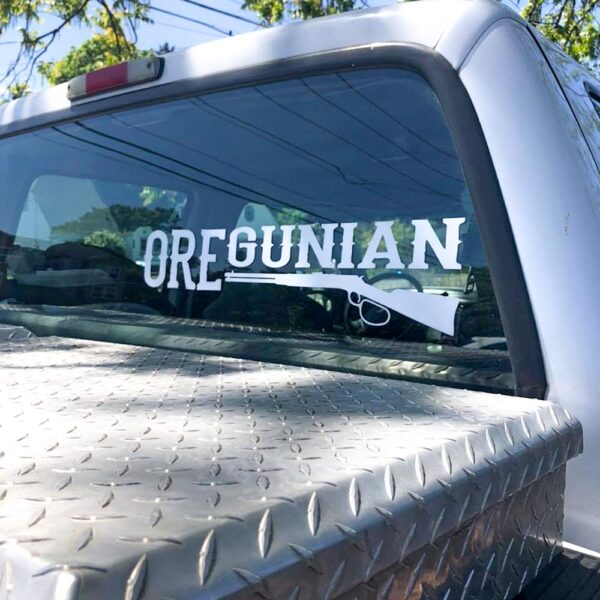Oregunian® Lever Action Decal