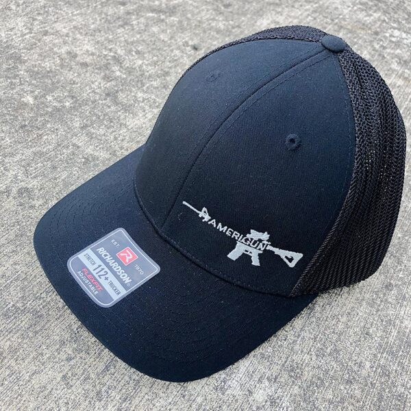 Amerigun™ Black Snapback Hat