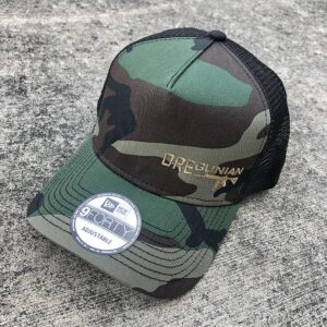 Oregunian® MSR New Era Woodland Camo Snapback Hat