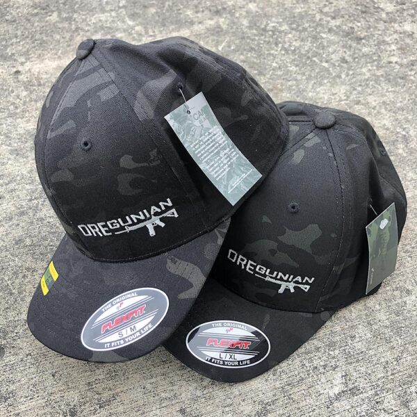 Oregunian® MSR Black Multicam Flex Hats