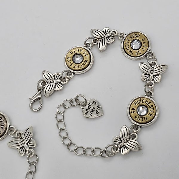 Bullet Slice Butterfly Bracelet - Image 3